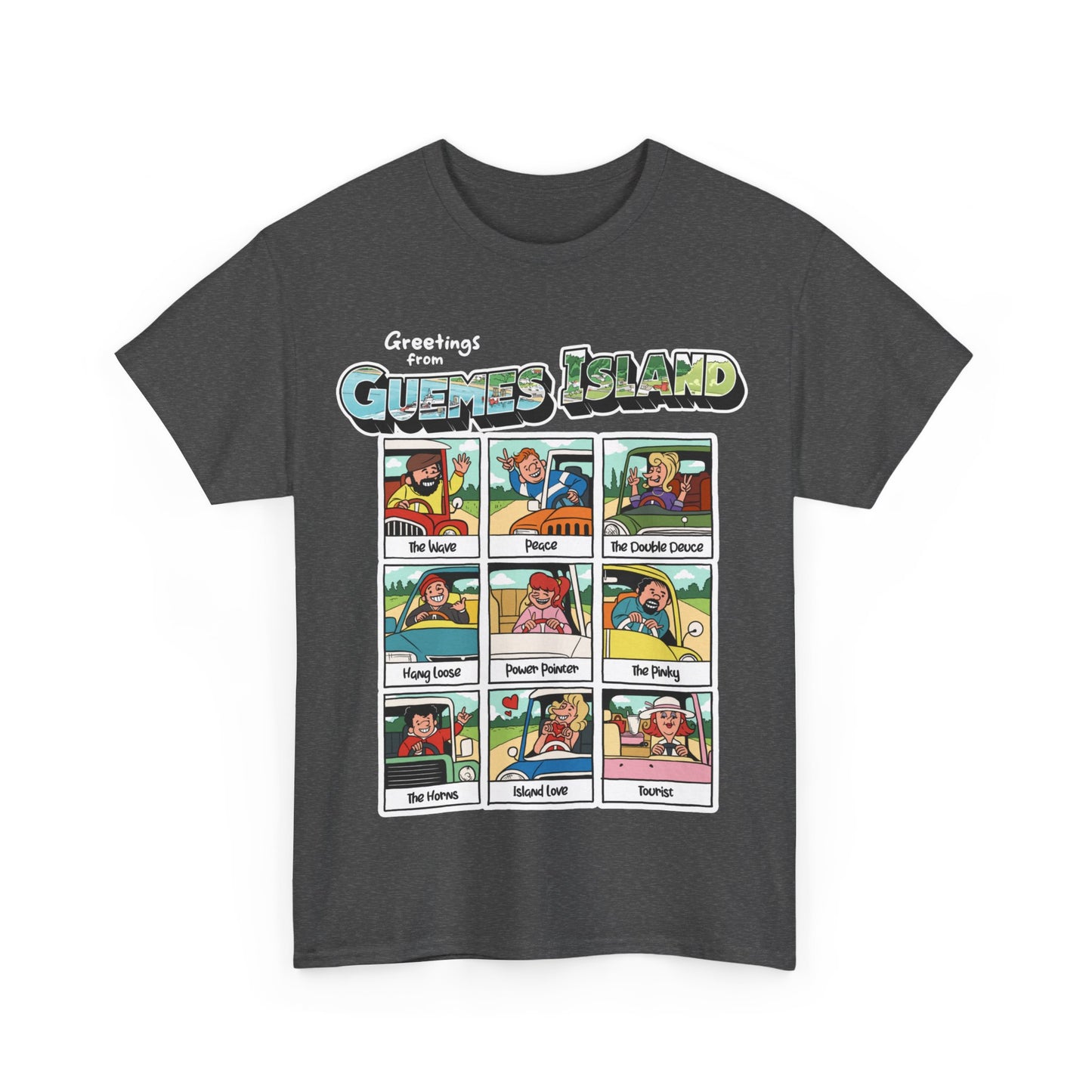 "The Guemes Wave" Comic Style T-Shirt