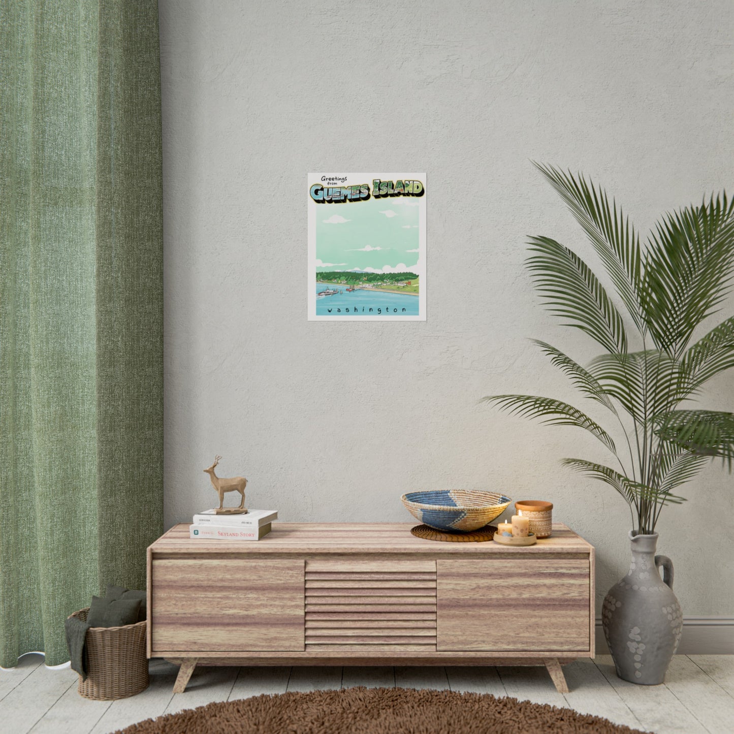 Guemes Island Ferry Rolled Posters