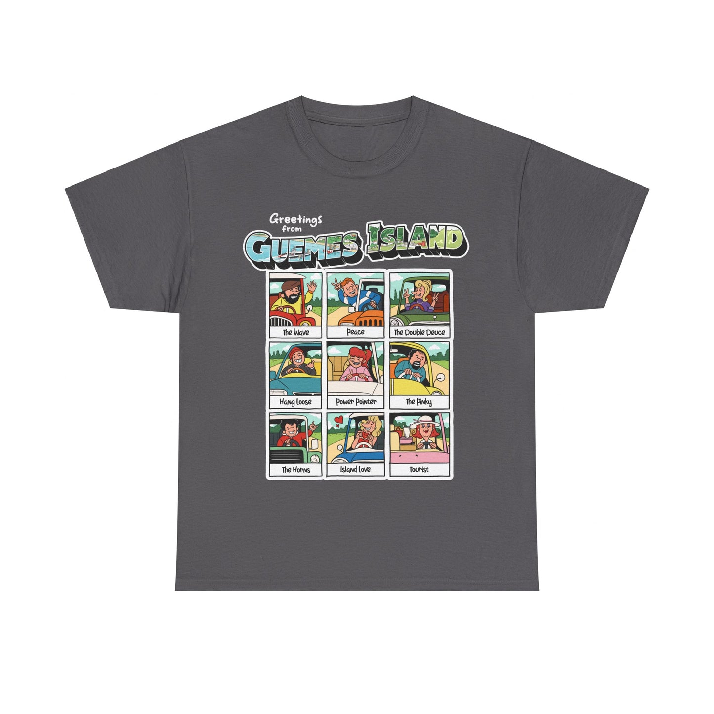 "The Guemes Wave" Comic Style T-Shirt