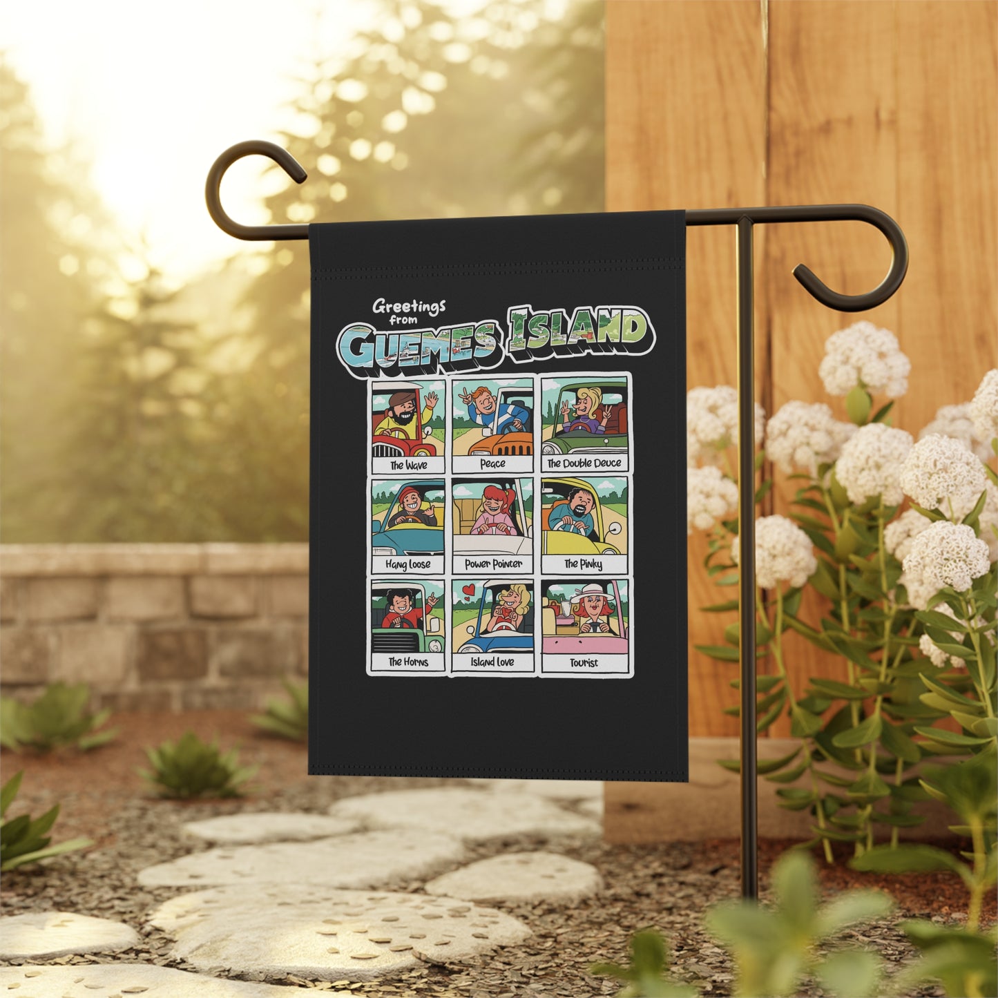 "The Guemes Wave" Garden & House Banners