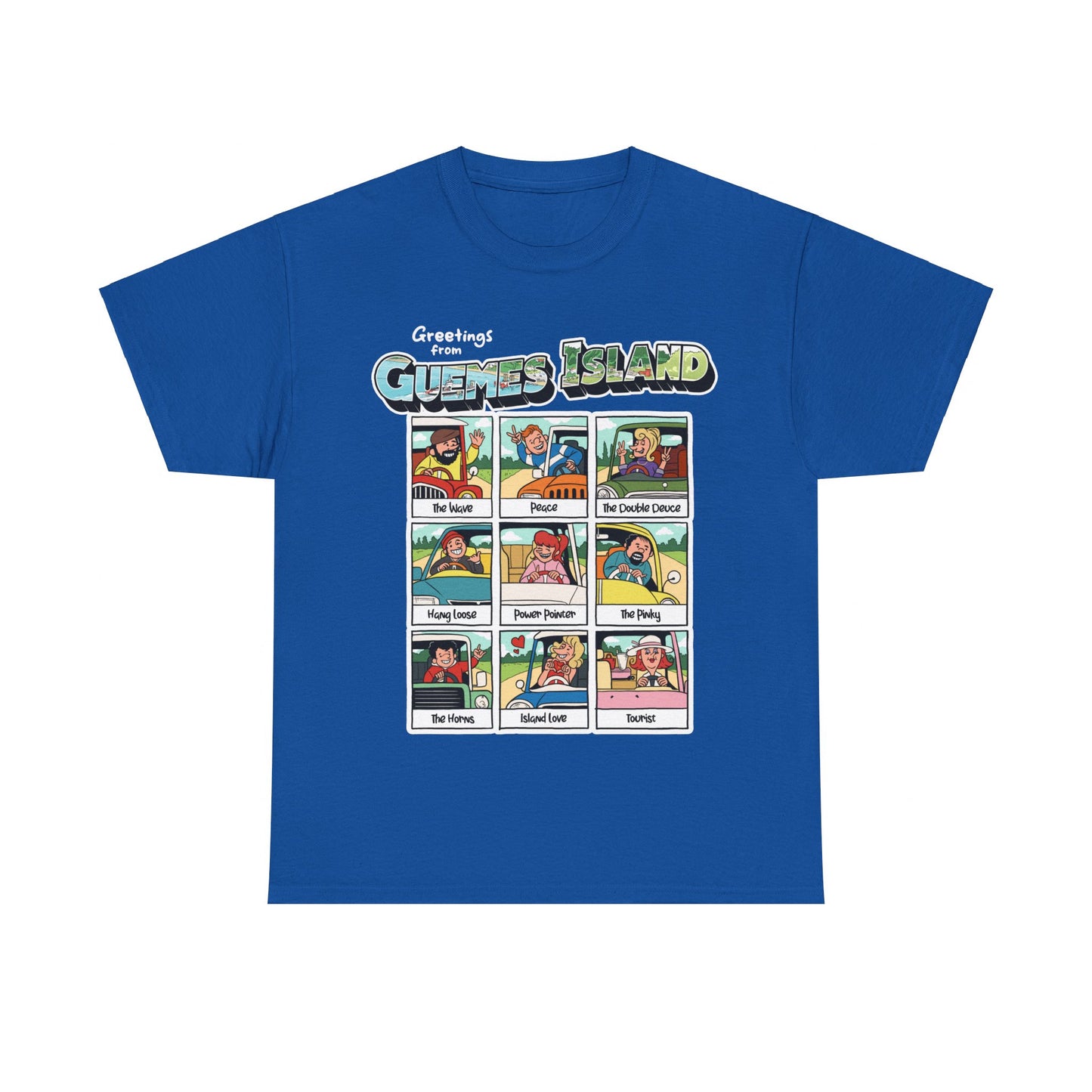 "The Guemes Wave" Comic Style T-Shirt