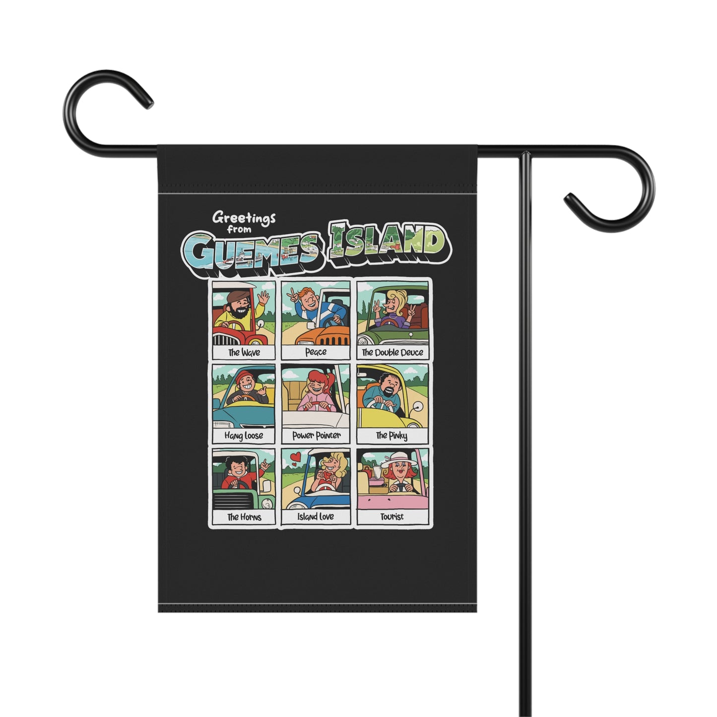"The Guemes Wave" Garden & House Banners