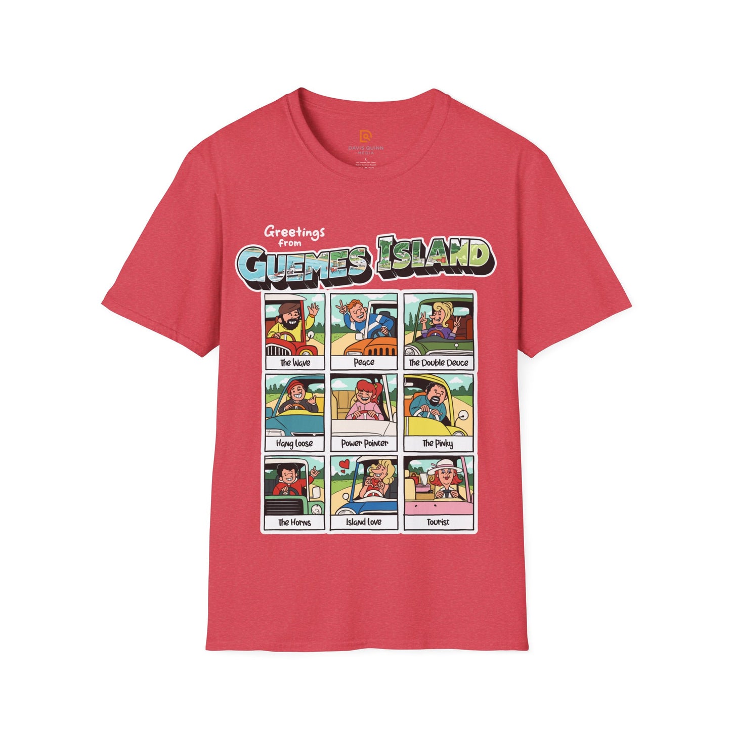 "The Guemes Wave" Comic Style T-Shirt