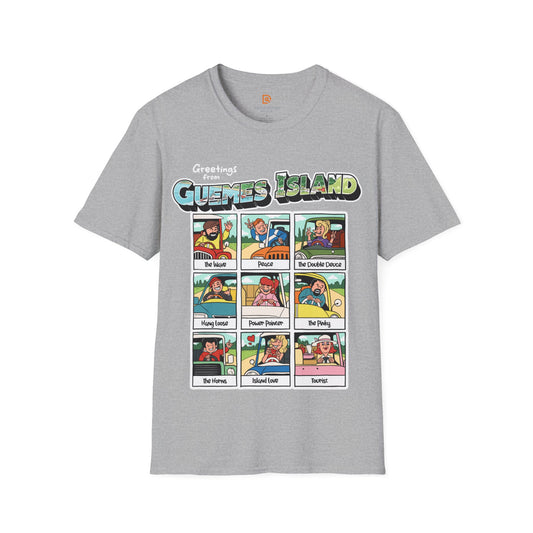 "The Guemes Wave" Comic Style T-Shirt