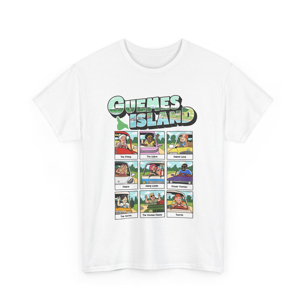Guemes Island Greeting Tee