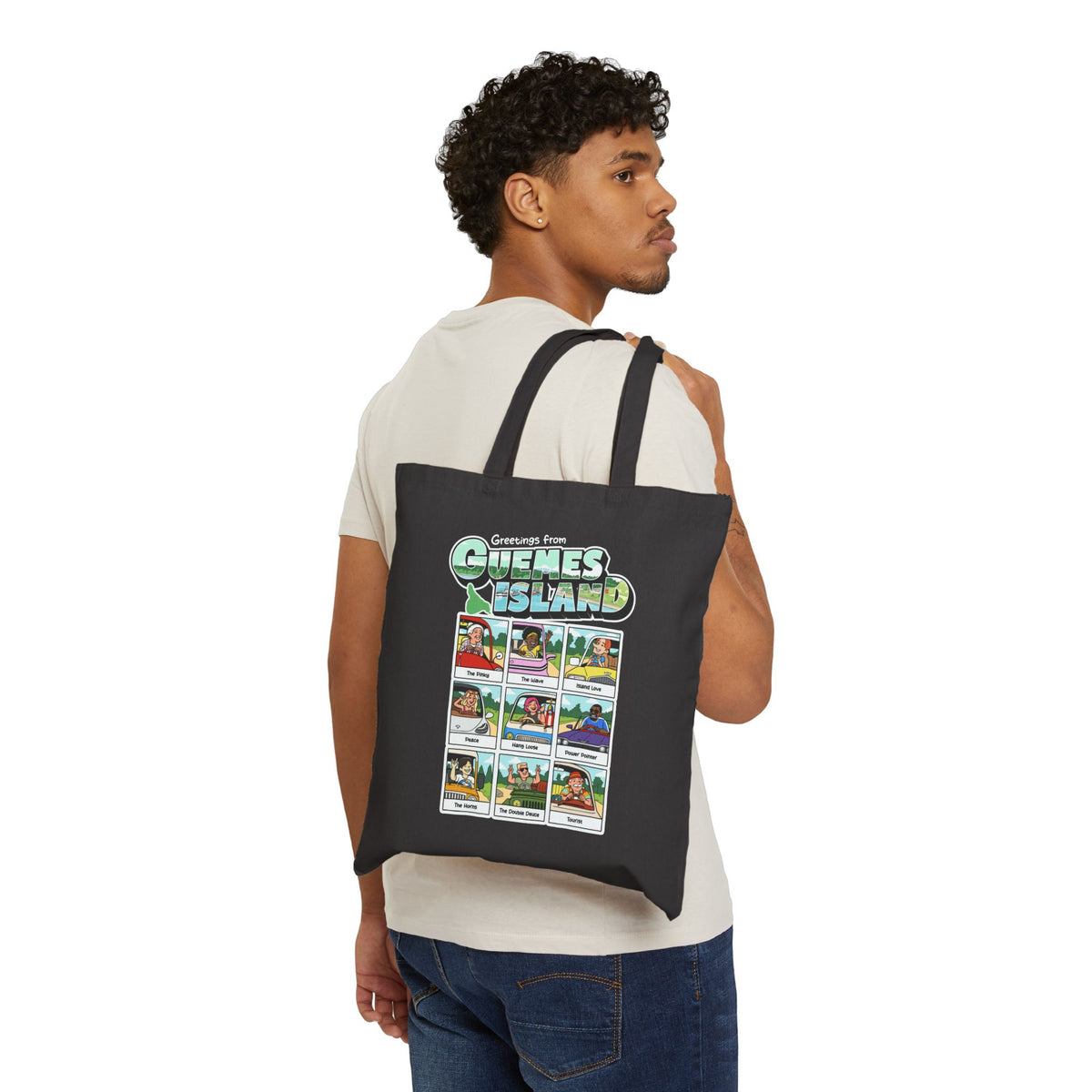 Guemes Island Greetings Tote