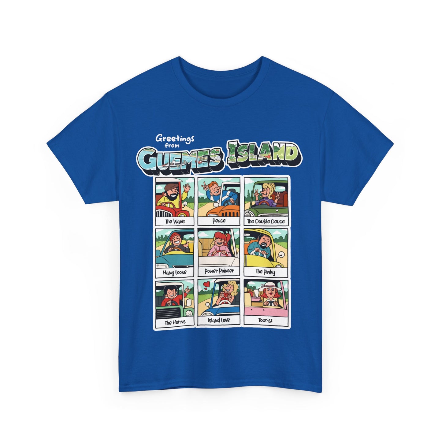 "The Guemes Wave" Comic Style T-Shirt