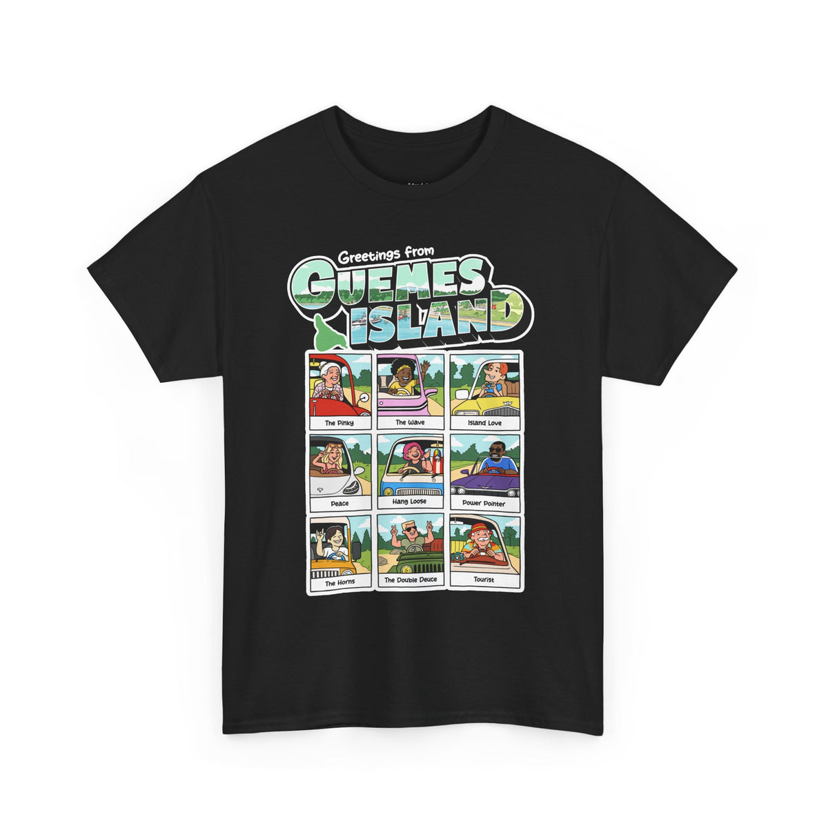 Guemes Island Greeting Tee