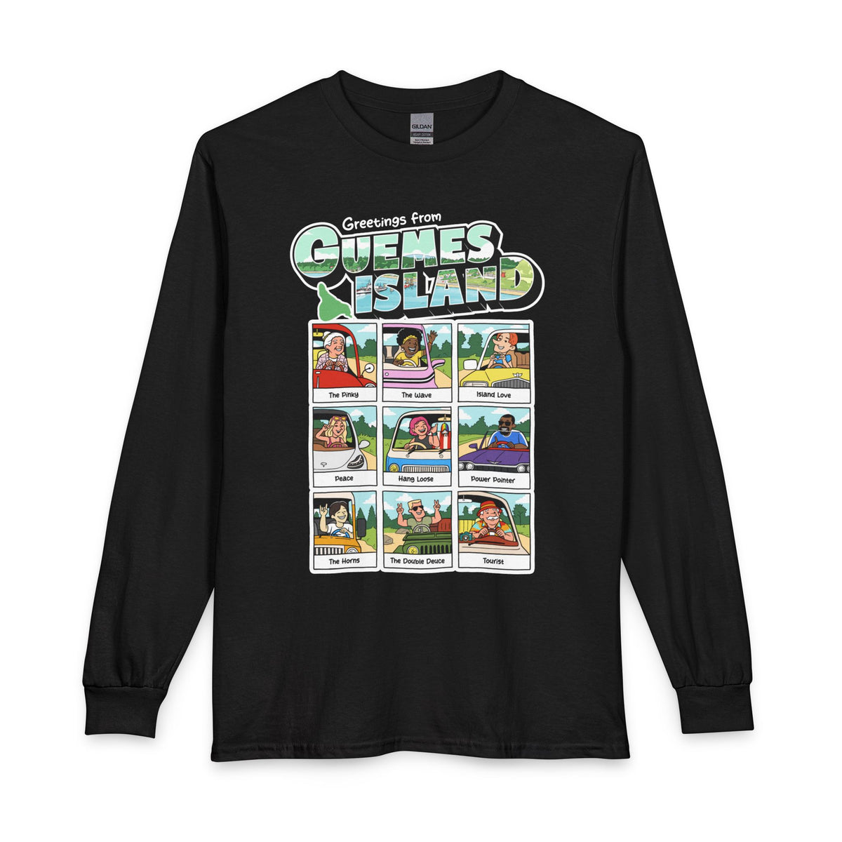 Guemes Island Long Sleeve Tee