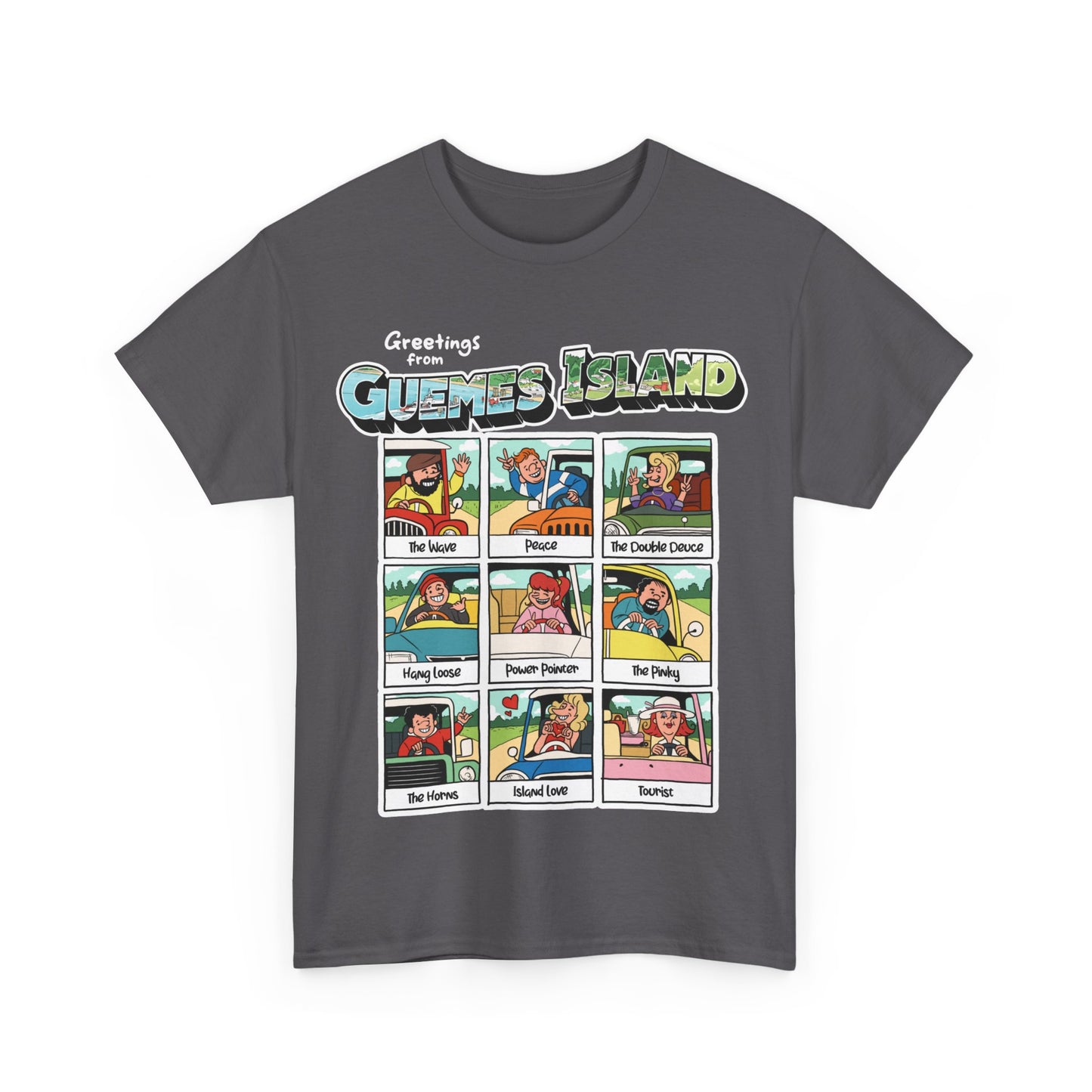 "The Guemes Wave" Comic Style T-Shirt