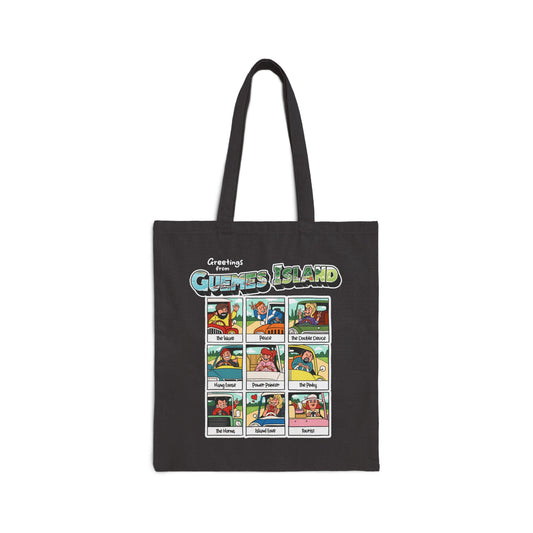 "The Guemes Wave" Cotton Canvas Totes