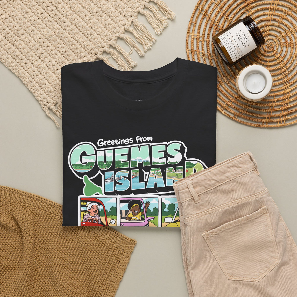 Guemes Island Greeting Tee