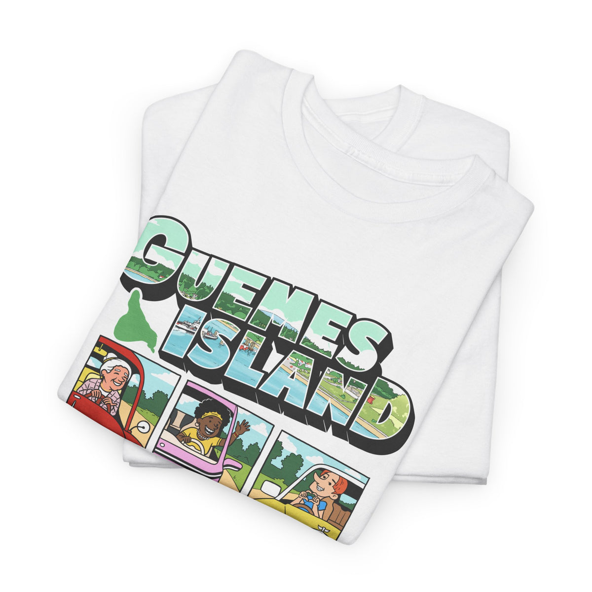 Guemes Island Greeting Tee